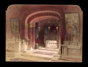 Shrine of the Annunciation, Nazareth 1839