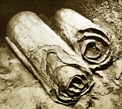 excavation of the The Dead Sea Scrolls