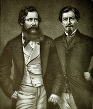 Speke and grant at the commencement of their 1860 expedition
