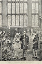 The Marriage of the Earl and Countess of Derby