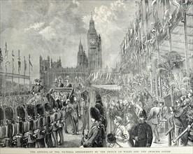 The Opening of the Victoria Embankment