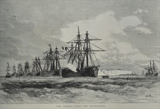 The French Fleet off Heligoland