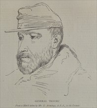 Sketch of General Louis Jules Trochu