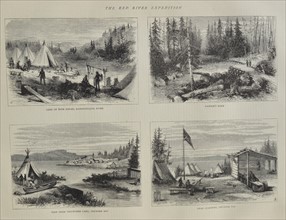 Collection of Engravings from Ontario, Canada
