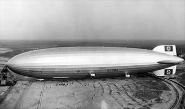 Photograph of the Hindenburg