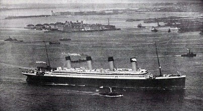 Photograph of the RMS Olympic