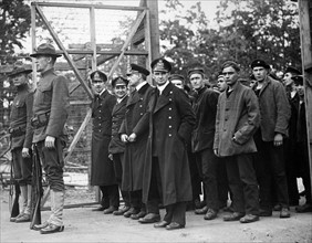 Photograph of Captured German Officers and Crew