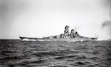 Photograph of the IJN Yamato