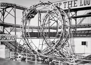 Photograph of the "Loop the Loop" at Coney Island, New York