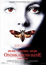 Danish poster for Silence of the Lambs