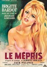 French poster for Contempt