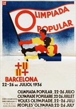 Poster for the Spanish bid for the 1936 Olympic Games