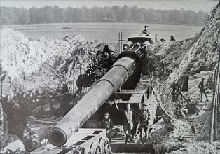 American large military canon in WWI