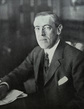 Le Président Woodrow Wilson, 1918