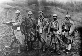 french infantry in WWI