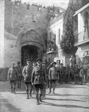 General Allenby enters Jerusalem 1917