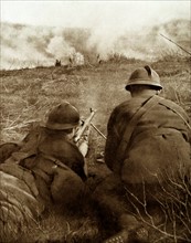 French soldiers during WWI