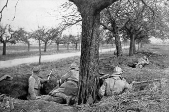 French soldiers during WWI