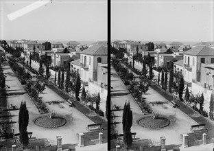 Streets in Tel Aviv;   (Palestine) Israel circa 1930