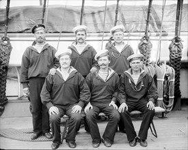 sailors on the Russian cruiser Rynda;   1893