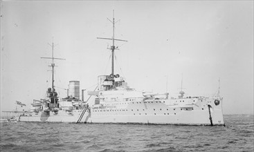 Germany's first battle cruiser; von der Tann in World War I 1914