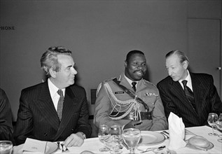 President of Nigeria Olusegun Obasanjo meeting with Secretary-General Kurt Waldheim (1977)