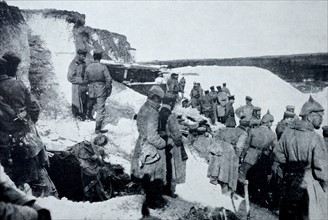 German artillery position at Hulluch.