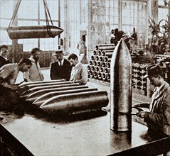 Munitions and arms manufacture in France during WWI 1916