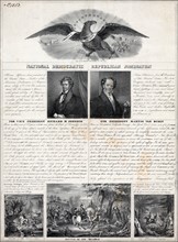 Campaign material for Van Buren and Johnson