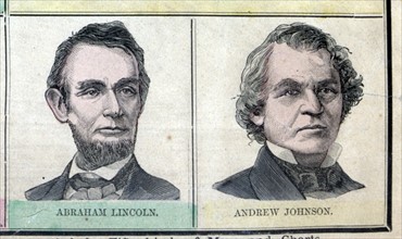 President Lincoln and Andrew Johnson