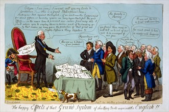President Jefferson defending his Embargo