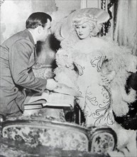 Mae West and production assistant Boris Petroff ".I'm No Angel (1933) is Mae West's third motion picture.