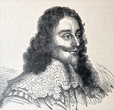 Engraving of Charles I of England