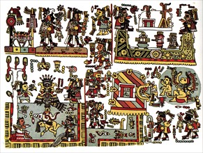 Detail from the Codex Zouche-Nuttall