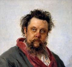 Portrait of Modest Petrovich Mussorgsky