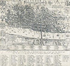 16th Century Map of London