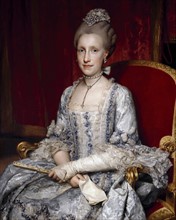 Portrait of Maria Luisa of Bourbon-Spain