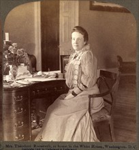 Mrs. Theodore Roosevelt in the White House
