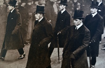 Queen Alexandra (mother of George V) funeral.