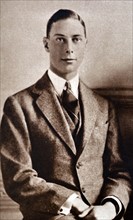 A portrait of the Duke of York (later King George VI)