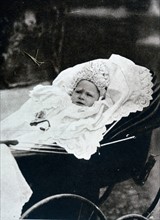 Image shows newborn Prince Albert, the Duke of York