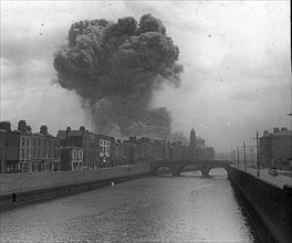 Explosion at the Four Courts.
