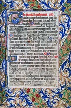 Book of Hours page