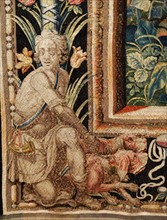 Tapestry made at the workshop of Philip de Maecht