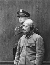 Photograph of Hideki Tojo Receiving his Death Sentence