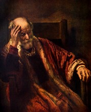 Painting titled 'Old Man'