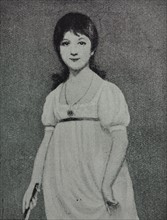 Portrait of a young Jane Austen