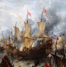 Painting of the Battle of Terheide