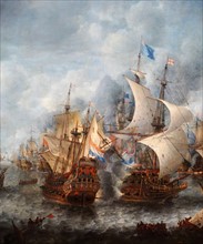 Painting of the Battle of Terheide
