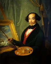 Portrait of Raden Syarif Bustaman Saleh
